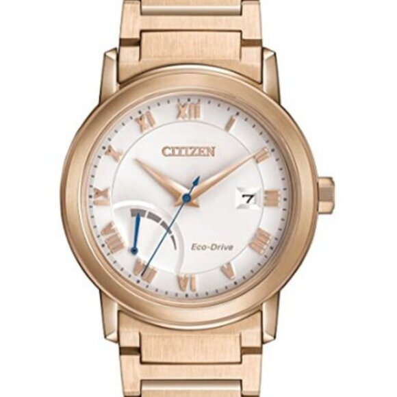 Citizen Men's Classic Date Indicator Eco-Drive Rose Gold Watch 41MM AW7023-52A - Picture 1 of 6